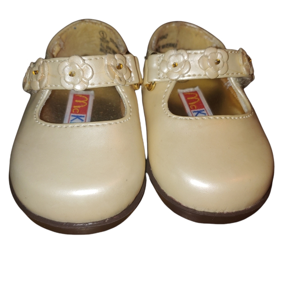 Vintage Mckids Infant Formal Shoes SZ 1 !!Never Worn!!